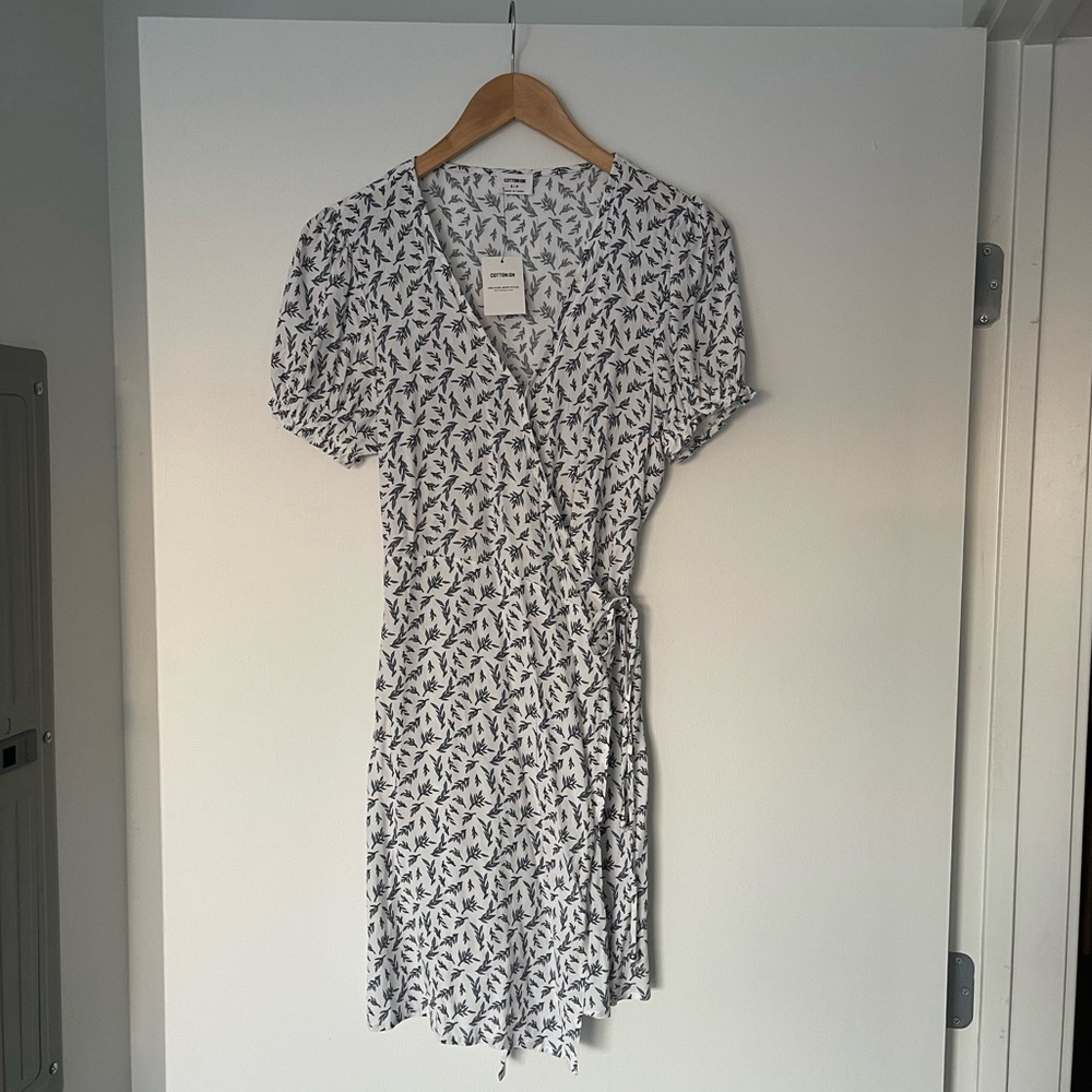 Cotton On spring wrap dress